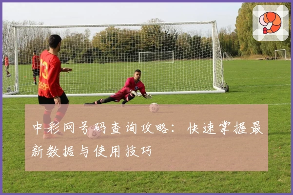 中彩网号码查询攻略：快速掌握最新数据与使用技巧
